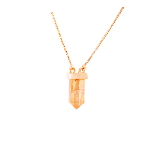 Citrine Necklace - 60cm